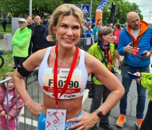 Schnellste Frau über 10 Kilometer: Annika Kost.