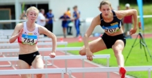 Die Norm für die U-20-DM hat Jana Radke (r.) am vorigen Samstag erfüllt. Jetzt will sie die Leistung in Erding bestätigen.