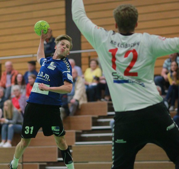 Keine Probleme bereitete der Wiederaufsteiger HSG Eckbachtal den Sportfreunden Budenheim im ersten Heimspiel der Saison. Neuzugang Arne Teschner, vier Mal beim 37:25 erfolgreich, muss beim Auswärtsspiel in Dirmstein wegen einer Mandel-Op passen.