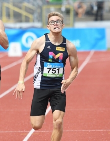 Notfalls wird das Loch in die Mauer gebissen: Johannes Nortmeyer hat jetzt über 400 Meter eine 47 vor dem Komma stehen.