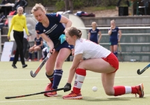 Im Samstagsspiel muss der TSV Schott auf Kapitänin Aline Bessling (.) verzichten, gegen den TuS Obermenzing bleibt der Heimsieg zum Auftakt der Abstiegsrunde dennoch das Ziel.