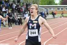 In Weinheim qualifizierte Johannes Nortmeyer sich für die DM, in Braunschweig will er am Samstag seine 400-Meter-Bestleistung von 47,83 Sekunden angreifen.