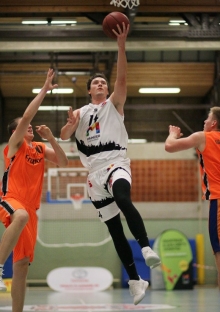 Dominator in der Zone: Johann Fritzen machte 23 Punkte und holte 15 Rebounds.