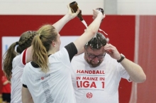 Eine kalte Dusche der anderen Art als bei der Aufstiegsfeier 2019 würden die Handballerinnen des FSV Mainz 05 Thomas Zeitz gerne bei seiner ersten Rückkehr in die Oberstadthalle verpassen. Der VfL Waiblingen kommt allerdings als Tabellenführer