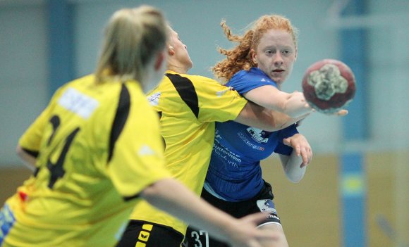 Für Franziska Stein wurde es durch die Ausfälle und ausgebremste Trainingswoche schwer, beim Spitzenteam TSV Kandel zu bestehen.  