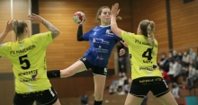 An Sophie Weber lag es nicht, dass die Torausbeute der Sportfreunde Budenheim in den beiden Begegnungen mit den Ludwigshafener Teams offensiv so schwach ausfielen, sie steuerte insgesamt elf Treffer bei. 