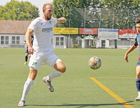 Erzielte einen Hattrick in den ersten 19 Minuten: Yannik Wex.