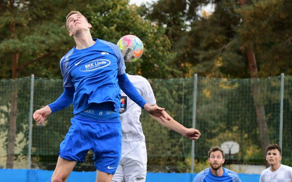 Dominik Ahlbachs Einsatz am Mittwochabend ist fraglich.