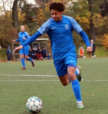 Hattrick binnen 15 Minuten: Rakeem Bott von der TSG Bretzenheim 46 II.