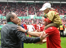 Zwei Väter des Erfolgs: der langjährige NLZ-Chef Volker Kersting (l.) und Trainer Benjamin Hoffmann.