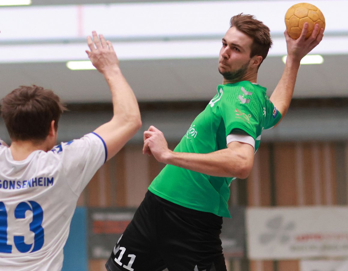 Die etwas bessere Mannschaft stellte in Bodenheim die TG Osthofen. Den besten Schützen dagegen der TVB: Darius Kriegeskorte schenkte dem kommenden Meister elf Tore ein. 