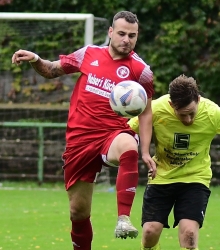 Tim Gabel war in Jockgrim eine der wenigen Stammkräfte in der SVW-Offensive. Er holte den Strafstoß zum ersten Treffer heraus.