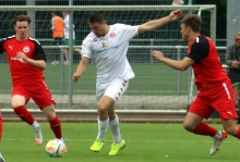 Neuzugang Marcus Müller war mit zwei Treffern entscheidend daran beteiligt, das Testspiel gegen den FC-Astoria Walldorf zu drehen.