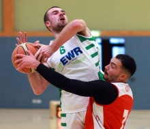 Franz Glaser holte zahlreiche Rebounds und machte den letzten Korb des Spiels.