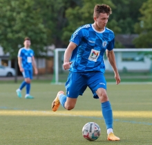 Wie beim 7:0 in der Liga erzielte Yannik Ischdonat gegen Arminia Ludwigshafen auch im Pokal zwei Tore.  Ohne die hätte es diesmal allerdings nicht zum Sieg gereicht.