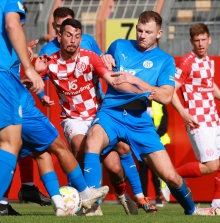 Auch in Freiberg dürfte es für Julian Derstroff nicht einfach werden, das Durchsetzungsproblem der U23 in der Offensive zu lösen. Der Aufsteiger der Vorsaison hat sich an die Tabellenspitze vorgearbeitet.  