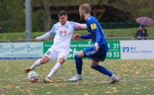 Damir Bektasevic brachte den SV Gonsenheim in Büchelberg kurz nach der Pause in Führung.