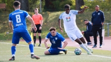 Nokouri Hangatta (r.) erzielte kurz vor der Pause das 2:0.