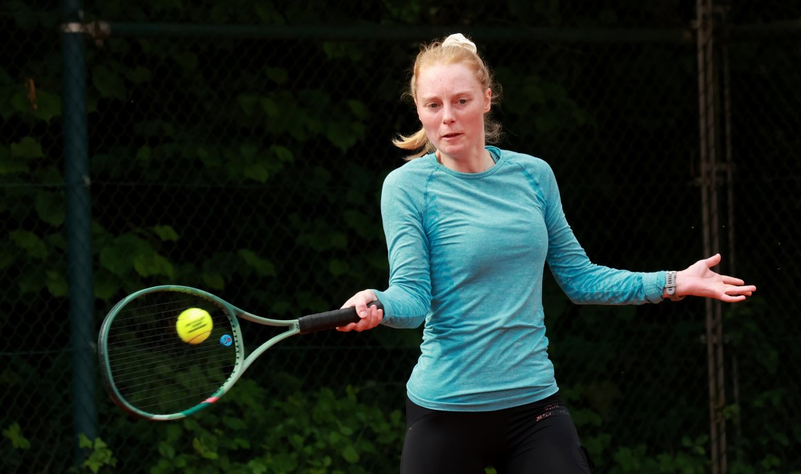 Cornelia Bracale punktete für die DJK an zweiter Position...