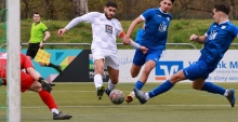 Khaled Abou Daya, hier im Heimspiel gegen den TuS Mechtersheim, brachte die Gonsenheimer in der Pfalz in Führung.