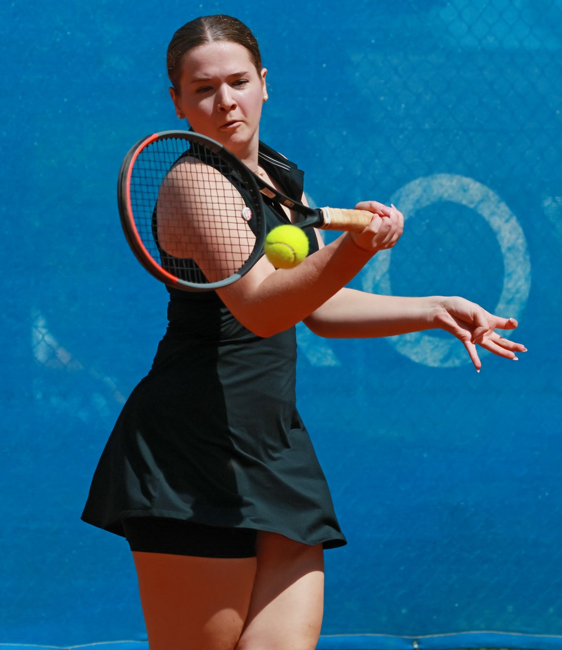 Paula Baumann verlor ihr Doppel mit Marlene Holbach erst im Matchtiebreak.