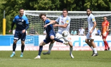 Silas Schwarz und Jost Mairose (v.l.) ließen mit dem TSV Schott dem SV Gonsenheim um Khaled Abou Daya und Jannik Ischdonat (v.r.) keine Chance.