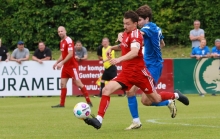 Das am letzten Spieltag zustande gekommene Entscheidungsspiel gegen den SV Horchheim gewannen Kevin Schuhmacher und der FSV Nieder-Olm mit 2:0. Jetzt wollen sie sich auch gegen die FG Mutterstafdt durchsetzen.