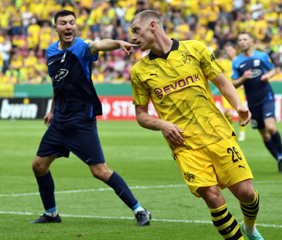 Voriges Jahr der BVB, dieses Jahr kommt die SpVgg Greuther Fürth: Nils Gans und der TSV Schott freuen sich auf den BVB-Pokal.