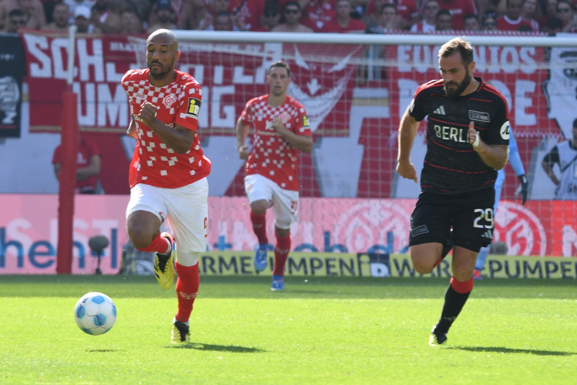 Karim Onisiwo hatte im 05-Sturm den Vorzug vor Armindo Sieb erhalten...