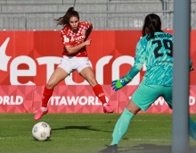 Vital Kats krönte ihr Debüt im 05-Trikot mit dem Treffer zum 3:0-Endstand.