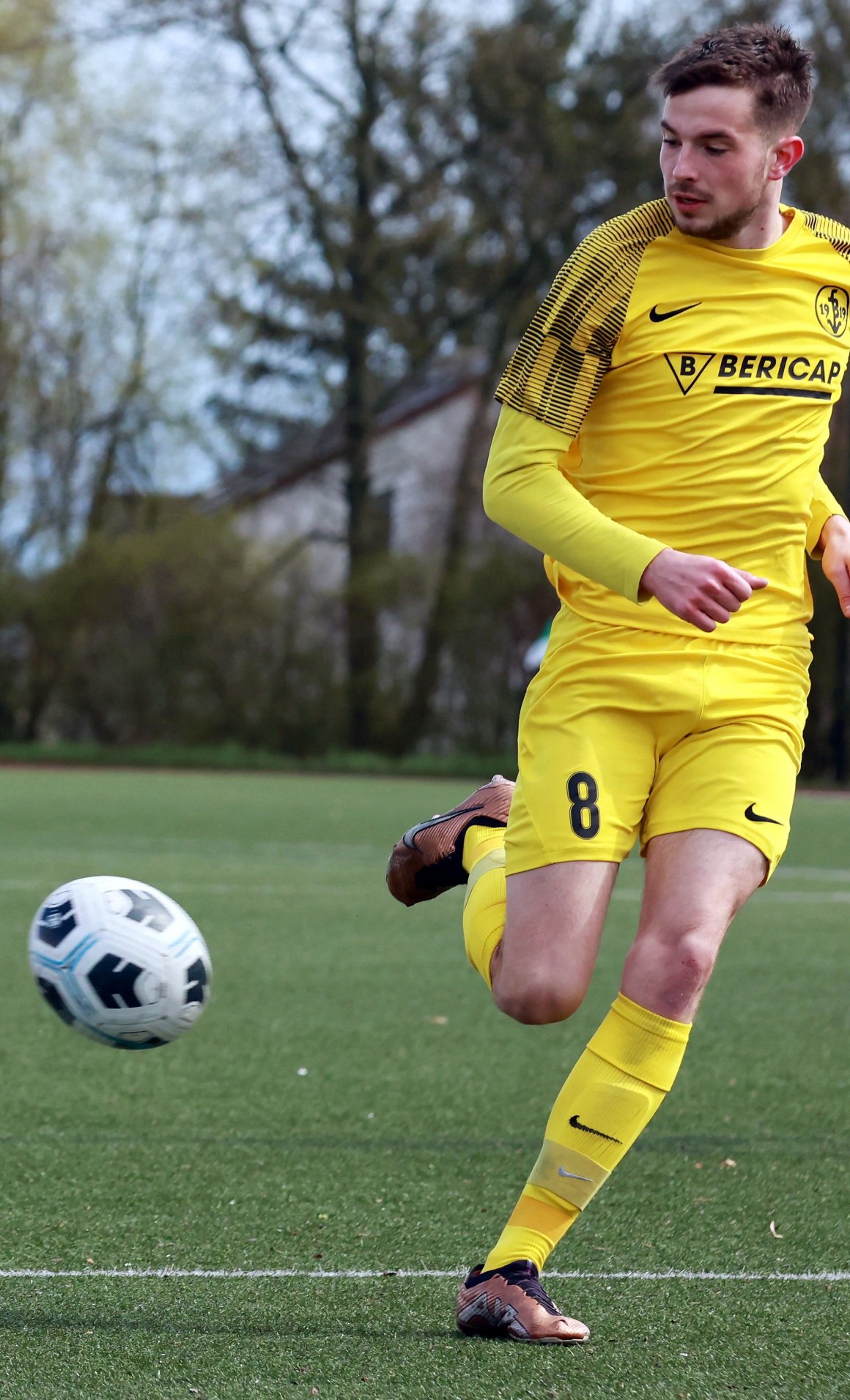 Philipp Wittenstein bereitete in der dritten Minute der Nachspielzeit den Budenheimer Ausgleich gegen den SKC Barbaros vor.