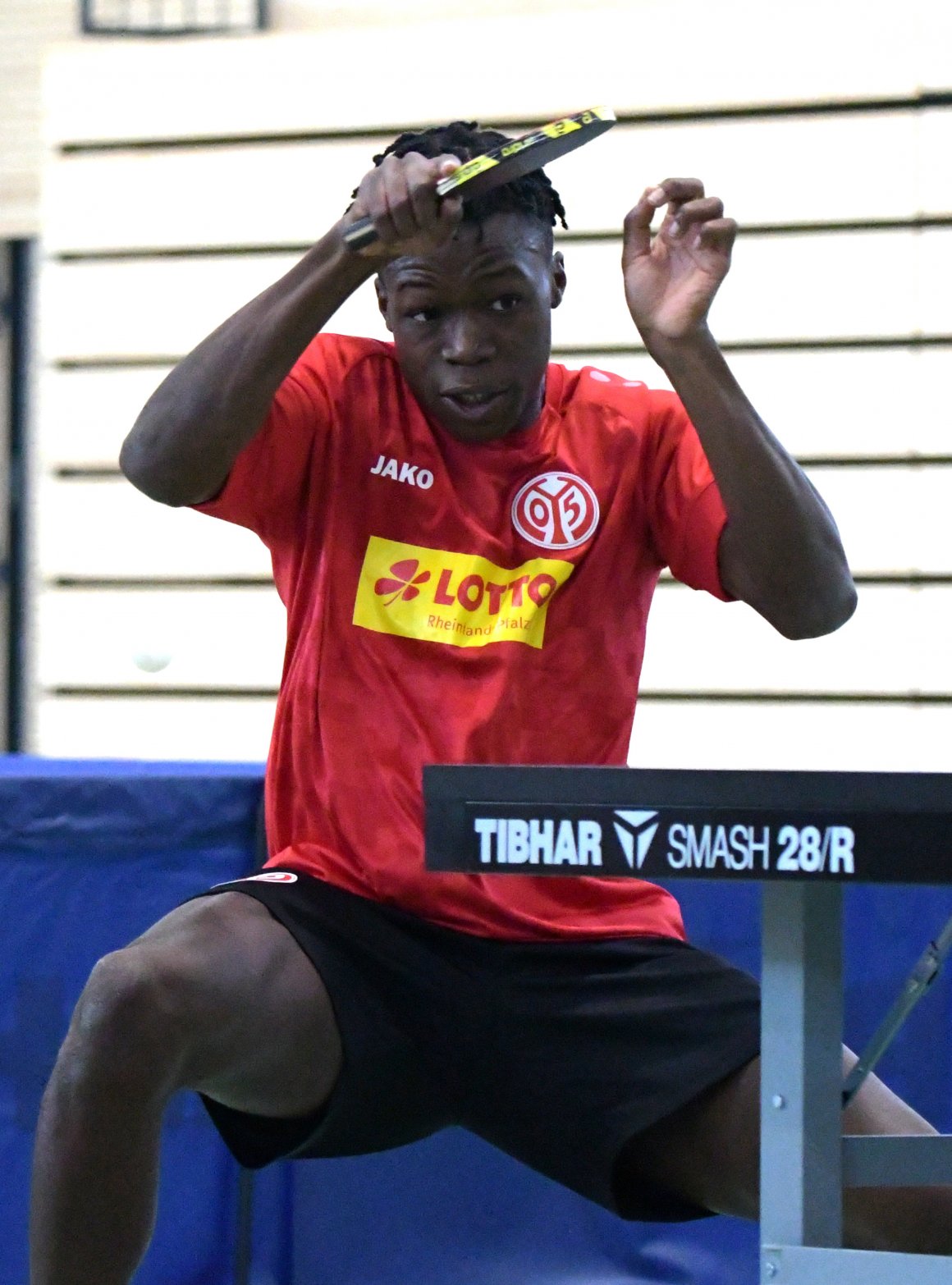 John Odeboye kann (und muss) im oberen Paarkreuz spielen, sollte aber die Zahl seiner Aufschlagfehler reduzieren.