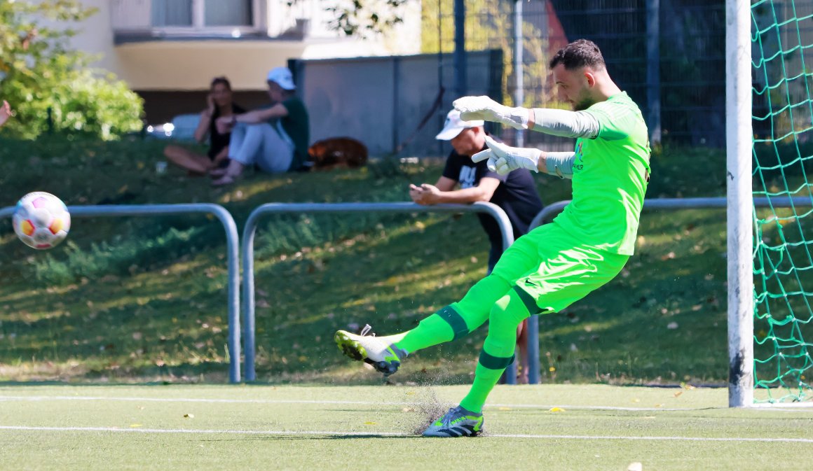 Paul Simon bewahrte den SV Gonsenheim in Ludwigshafen davor, den Sieg aus der Hand zu geben.