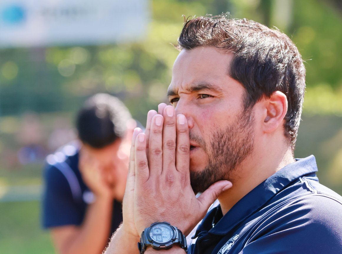 Anouar Ddaou mochte kurz nach Spielende nicht über den Einbruch seiner Mannschaft in der zweiten Halbzeit spekulieren.