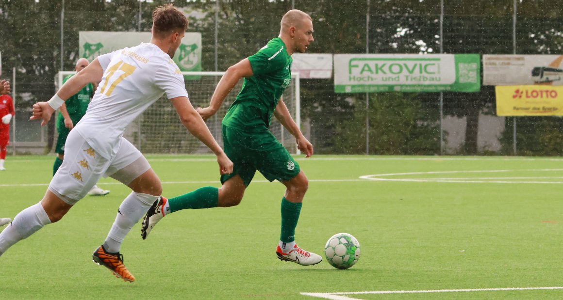 Edis Sinanovic nutzte eine von zwei Marienborner Torchancen zum Sieg in Pirmasens.