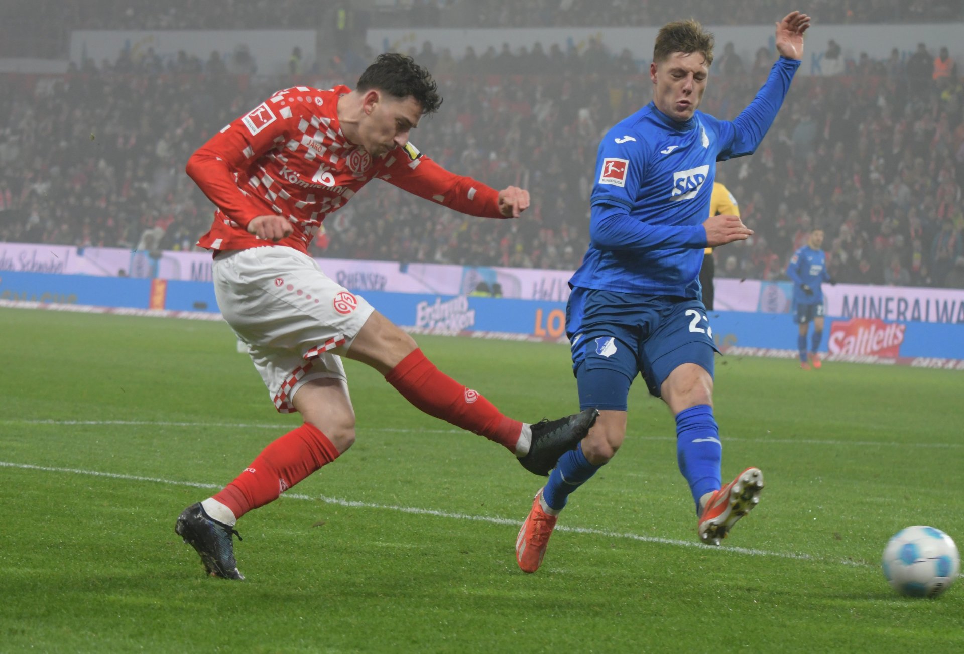 Anthony Caci leistete auf der rechten Bahn seinen Beitrag zum dritten Mainzer Sieg hintereinander.