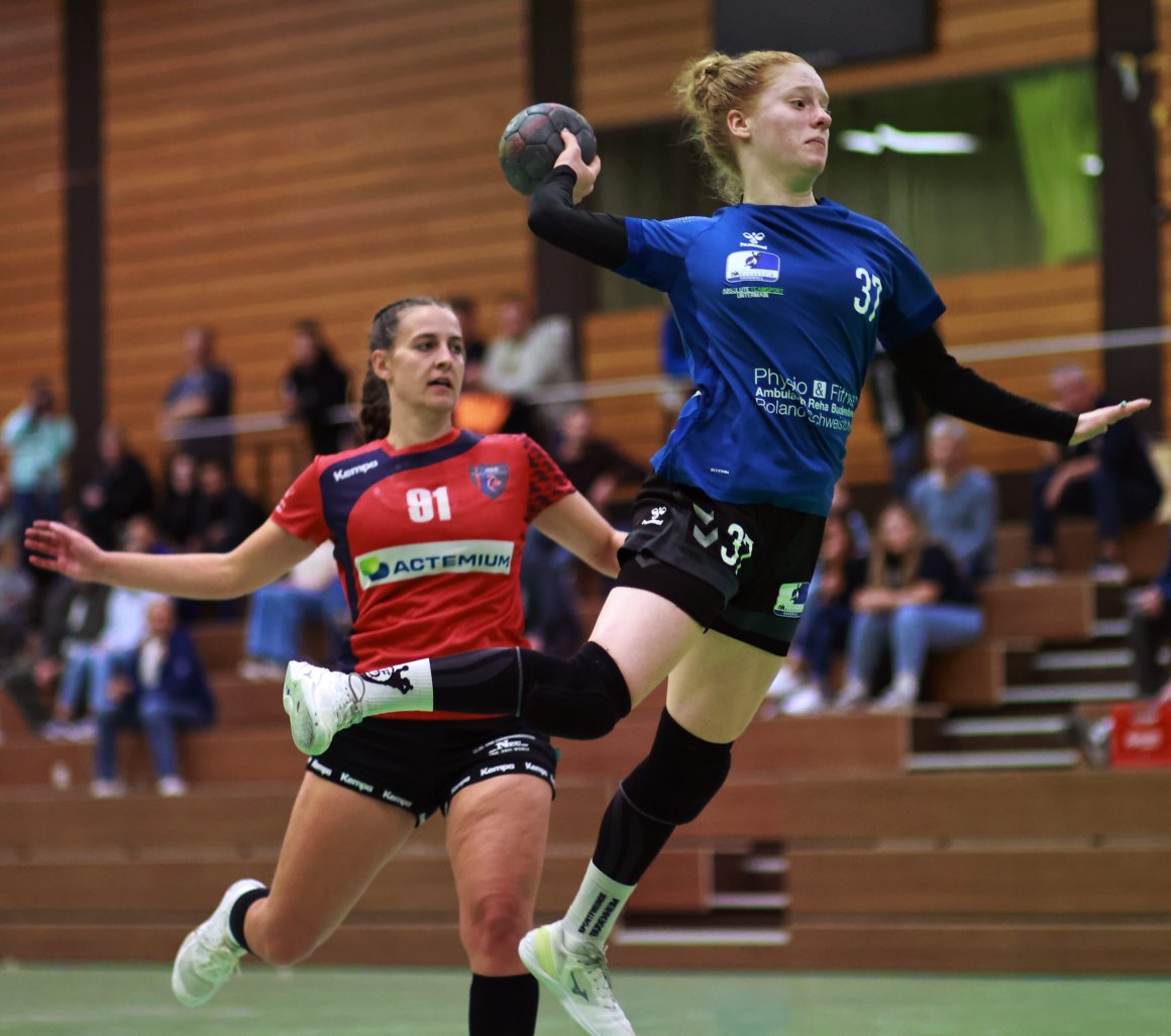 Beim Rundenauftakt war das Heimspiel gegen die HSG Saarbrücken für Franziska Stein und die Sportfreunde Budenheim ein Spaziergang, in Saarbrücken tat der Tabellenfüher sich beim Letzten nun deutlich schwerer. 