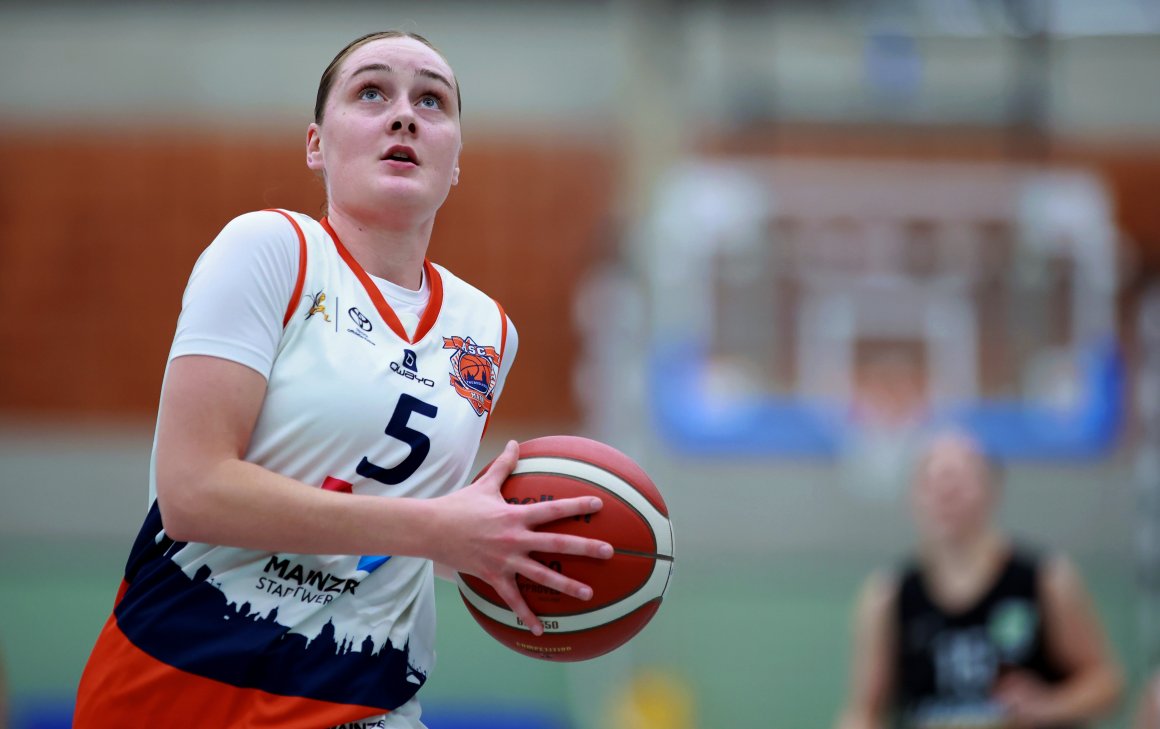 Alina Kraus erzielte beim ASC-Sieg in Bamberg die ersten sechs Punkte.