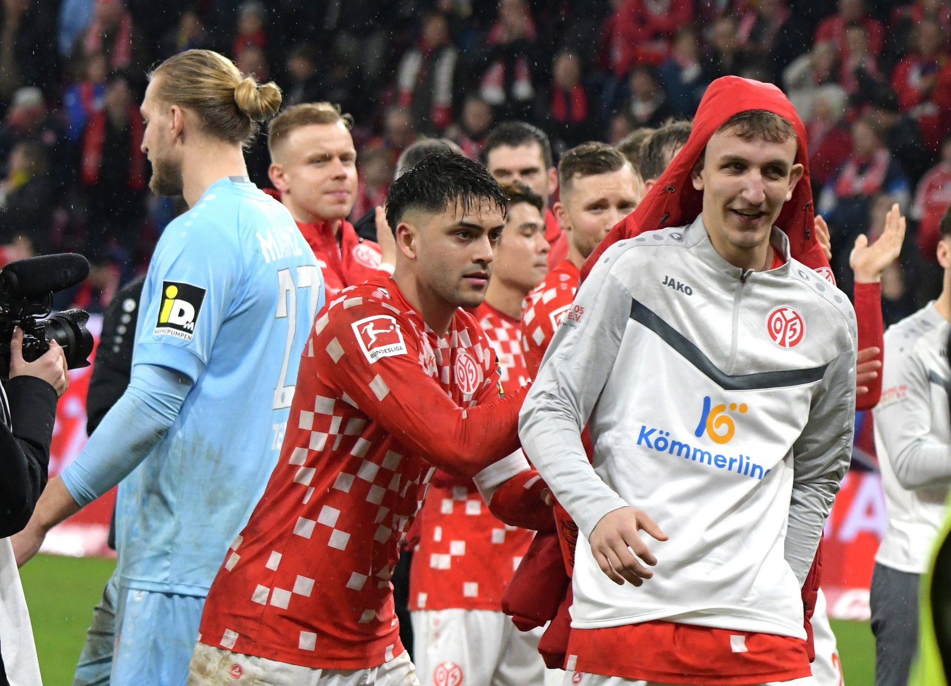 ...und Nelson Weiper machte sich auf den Weg in den Fanblock