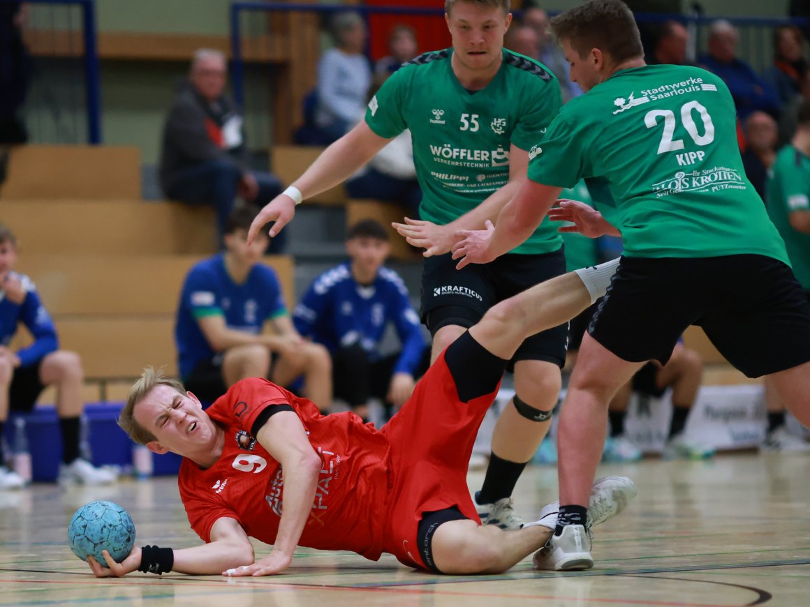 Für Simon Steinert persönlich lief es in Saarlouis um einiges besser als beim gewonnenen Heimspiel gegen die HG II, doch sein Team blieb weit vom Plan entfernt, den Hinrundensieg zu bestätigen.